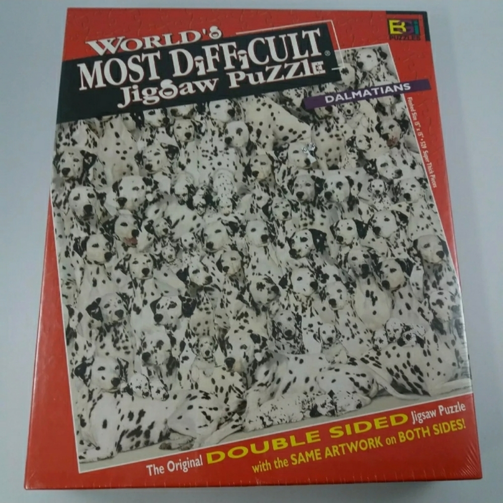 VTG Buffalo 1998 Puzzle 529 Super Thick Pc.Dalmati